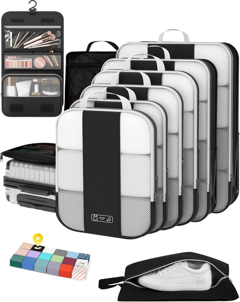 Compression Packing Cubes for Travelers 